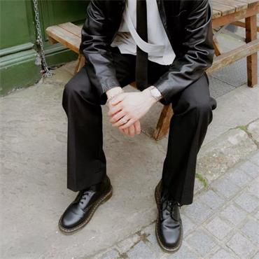 DR MARTENS MENS LACE ANKLE BOOT - BLACK